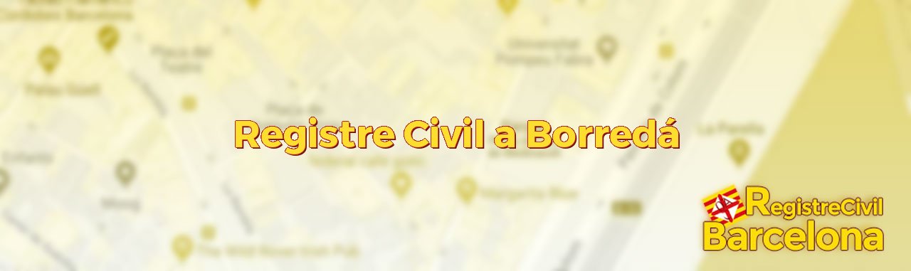 Registre Civil a Borredá