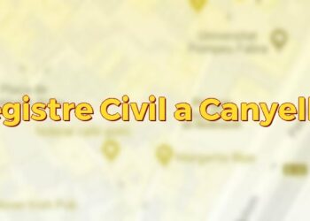 Registre Civil a Canyelles