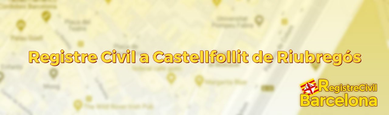 Registre Civil a Castellfollit de Riubregós