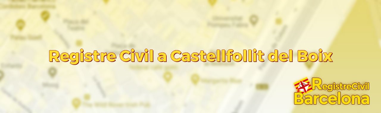 Registre Civil a Castellfollit del Boix