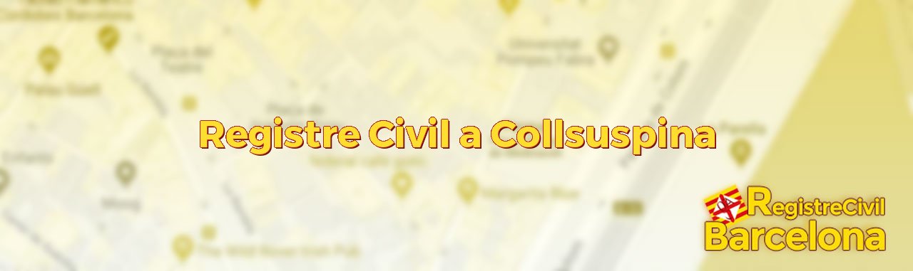 Registre Civil a Collsuspina