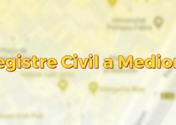 Registre Civil a Mediona