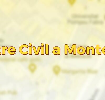 Registre Civil a Montesquíu