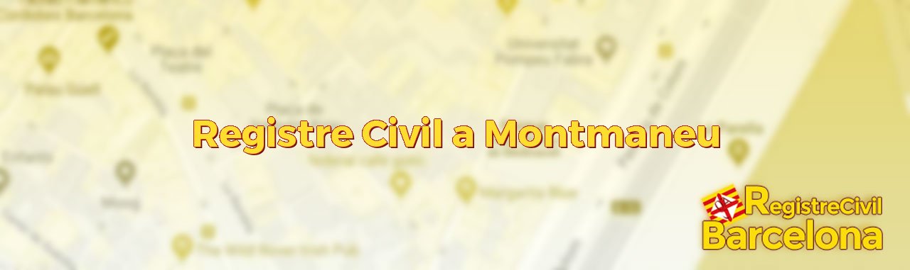 Registre Civil a Montmaneu