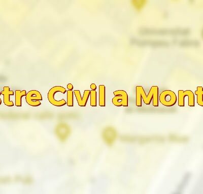 Registre Civil a Montmeló