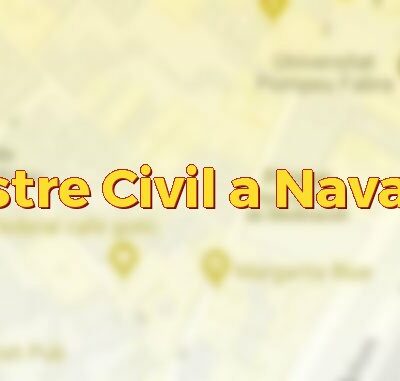 Registre Civil a Navarclés