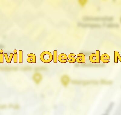 Registre Civil a Olesa de Montserrat