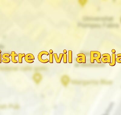 Registre Civil a Rajadell