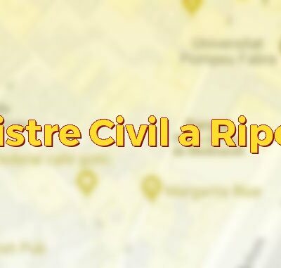 Registre Civil a Ripollet