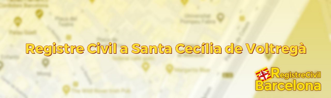 Registre Civil a Santa Cecília de Voltregà