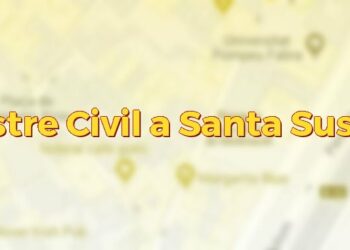 Registre Civil a Santa Susanna