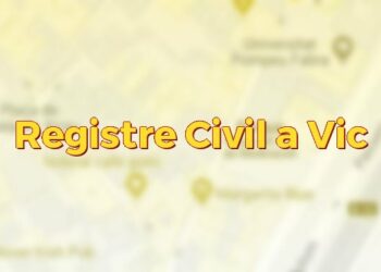 Registre Civil a Vic