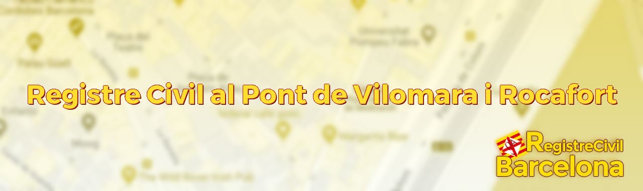 Registre Civil al Pont de Vilomara i Rocafort